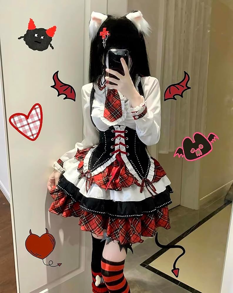 Amazon.co.jp: [XHSUKADO] 4点セット ロコドル レディース